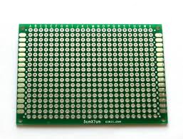 Double Side Copper Prototype PCB Board/Soldering board